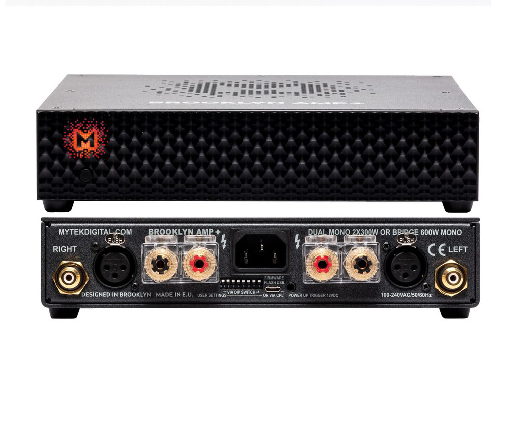 Mytek BROOKLYN AMP+ ブラック パワーアンプ Brooklyn AMP+ | Mytek Audio